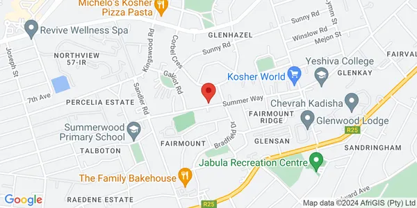 Yad Avraham Shul map